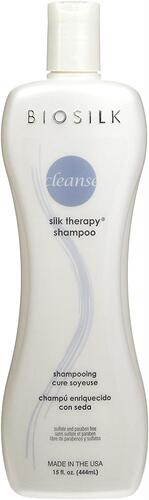 美国Biosilk Silk Therapy Shampoo, 12 Oz