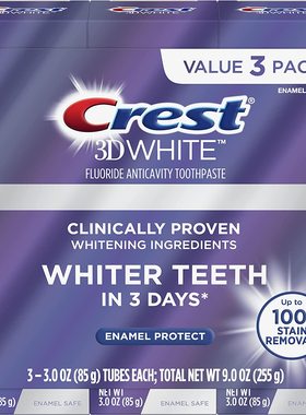Crest 3D White Teeth Whitening Toothpaste Professional Ename