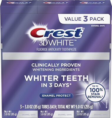 Crest 3D White Teeth Whitening Toothpaste Professional Ename