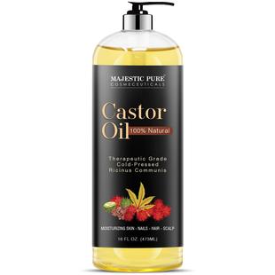 Oil 100% PURE Castor Wonder MAJESTIC Natural