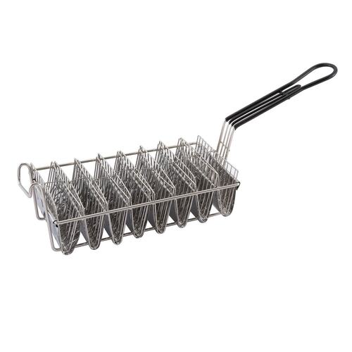 Winco TB-8, Taco Basket For 8 6-Inch Shells, Deep Fryer Taco