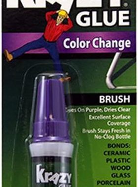Krazy Glue KG98848R Instant Crazy Glue Color Change Brush