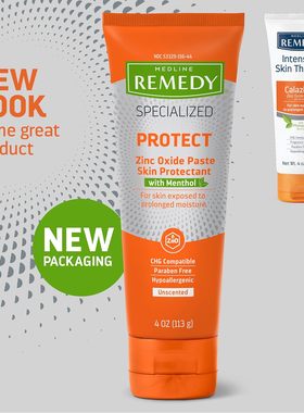 Medline Remedy Specialized Zinc Oxide Paste with Menthol