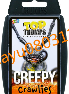 美国Top Trumps Creepy Crawlies Card Game
