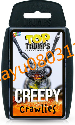 美国Top Trumps Creepy Crawlies Card Game
