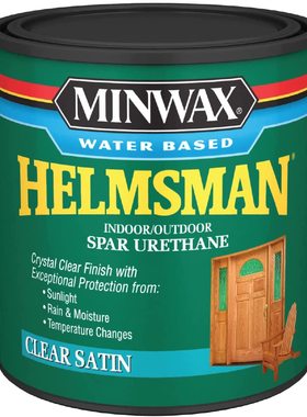 Minwax 630520444 Water Based Helmsman Spar Urethane, quart,