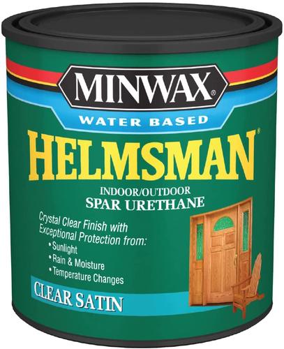 Minwax 630520444 Water Based Helmsman Spar Urethane, quart,