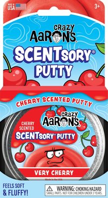 美国Crazy Aaron's SCENTsory Very Cherry Thinking Putty
