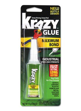 Krazy Glue Kg48948mr Maximum Bond Krazy Glue, Clear, 0.52 Oz