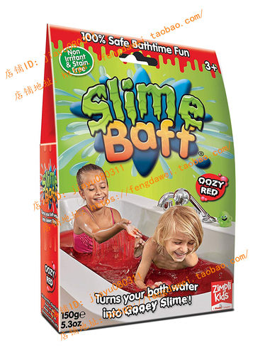 Zimpli Kids Slime Baff Bath Pack - Turn Your Bath Water into