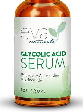 美国代购Eva Naturals Glycolic Acid Serum - Alpha Hydroxy Aci