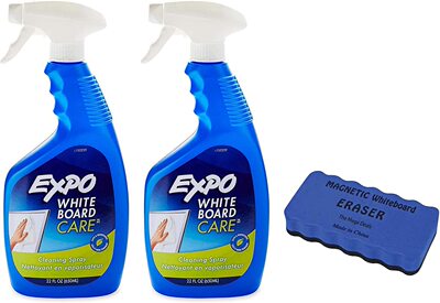 美国EXPO Whiteboard/Dry Erase Board Liquid Cleaner, 2瓶