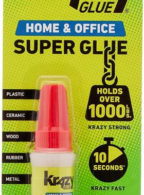Krazy Glue Home & Office Brush On Super Glue, Brush Applicat