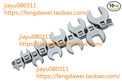 美国RamPro 3/8” Drive Crowfoot Wrench Set， SAE/Inch