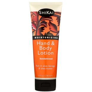 Body Lotion Sandalwood ShiKai 8oz Hand