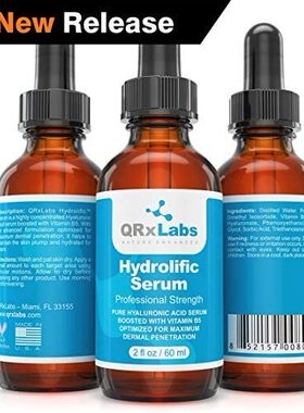 QRxLabs Hydrolific Serum - Ultra Pure Hyaluronic Acid Serum