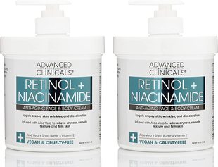 Advanced Clinicals Retinol Body & Face Lotion W/Niacinamide