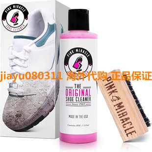 Cleaner Kit with Pink and Shoe Bottle Brush Miracle