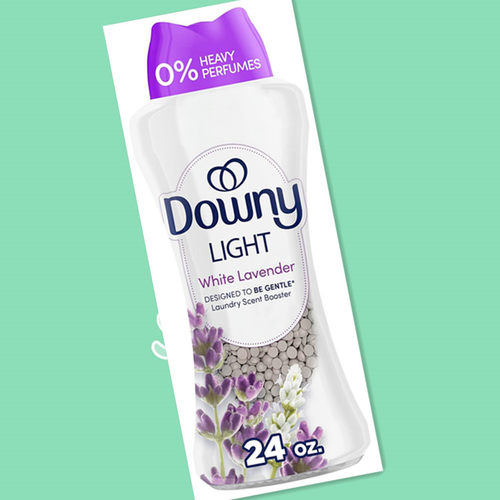 Downy Light Laundry Scent Booster Beads for Washer， White