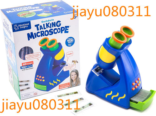 Educational Insights GeoSafari Jr. Talking Kids Microscope