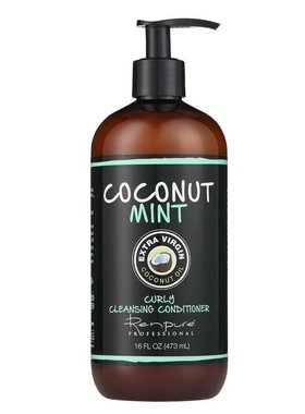 RENPURE Mint Cowash Cleansing Conditioner, Coconut, 16 Fl Oz