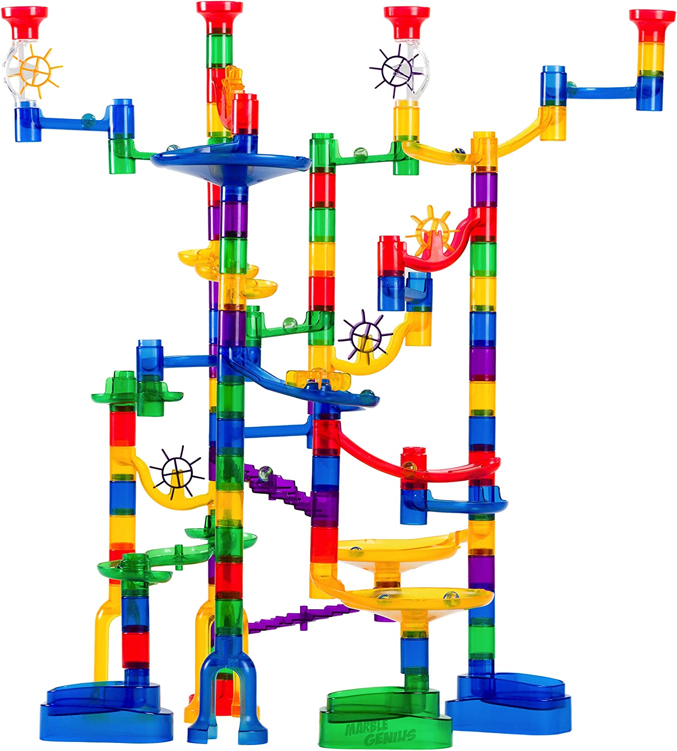 美国Marble Genius Marble Run Super Set- 150 Complete Pieces