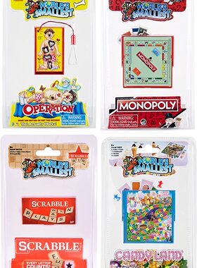 美国Worlds Smallest Board Games Set of 4 - Scrabble