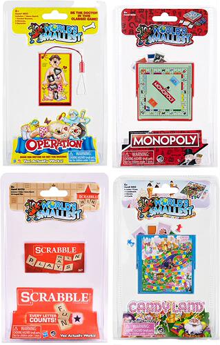 美国Worlds Smallest Board Games Set of 4 - Scrabble