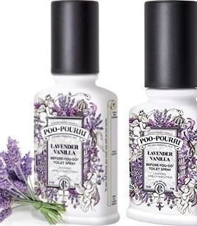 Poo-Pourri Bathroom Deodorizer Set Lavender Vanilla: Lavende