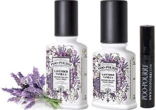 Poo-Pourri Bathroom Deodorizer Set Lavender Vanilla: Lavende