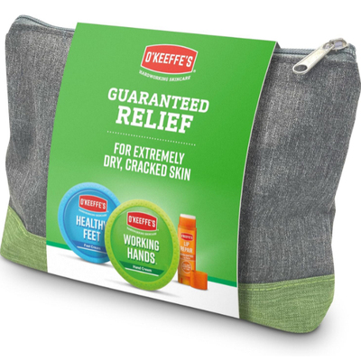 O'Keeffe's Skincare Gift Set - Feet , Working Hands Lip Balm