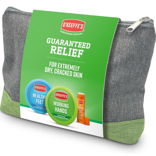 O'Keeffe's Skincare Gift Set - Feet , Working Hands Lip Balm