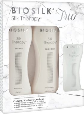 美国BioSilk Silk Therapy Trio Kit 12oz With Silk Therpy 12oz