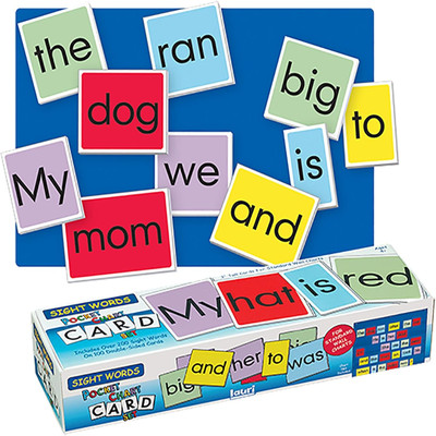 PlayMonster Lauri Pocket Chart Cards - Sight Words,Medium
