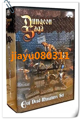 美国Dungeon Saga: Evil Dead Miniatures Set