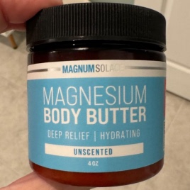 Magnesium Body Butter - Nighttime Cream - Lightly Scented