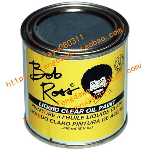 美国在途 Bob Ross Oil Paint 236ml-Clear
