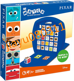 美国Disney Pixar Top Trumps Match Board Game
