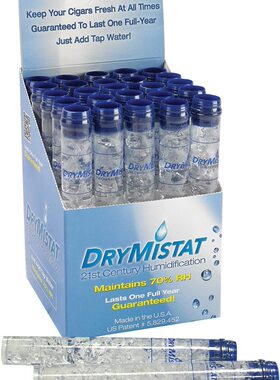 美国DryMistat Humidor Humidifier Tubes, Crystal 25个装