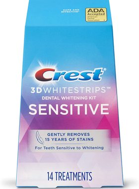 Crest 3D White Whitestrips Gentle Routine Teeth Whitening Ki