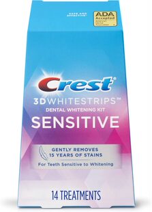 Crest 3D White Whitestrips Gentle Routine Teeth Whitening Ki