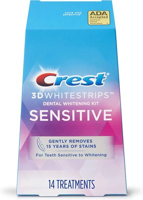 Crest 3D White Whitestrips Gentle Routine Teeth Whitening Ki