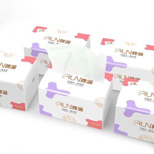 兰奇桦润纸巾8包抽纸568大包大张家用实惠装抽取式餐巾纸耐抽