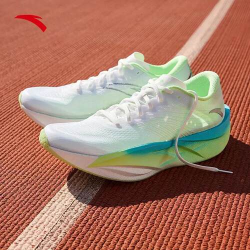 安踏C202 6代丨氮科技低帮碳板训练跑步鞋男运动鞋112515575-4