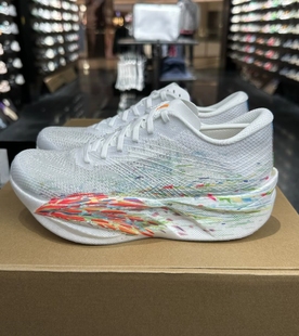 安踏C202  6代格桑花防滑耐磨织物合成革低帮马拉松竞速跑步鞋