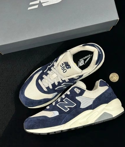 New Balance NB 580舒适运动织物皮革耐磨低帮休闲跑步鞋MT580OG2