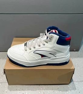 112448961 加绒休闲潮流保暖防滑耐磨高帮板鞋 982 Anta安踏