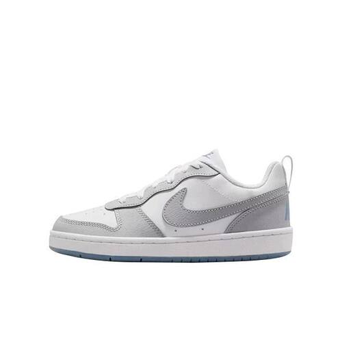 七 正品耐克Nike CourtBorough小白鞋运动休闲板鞋女白蓝IH4519