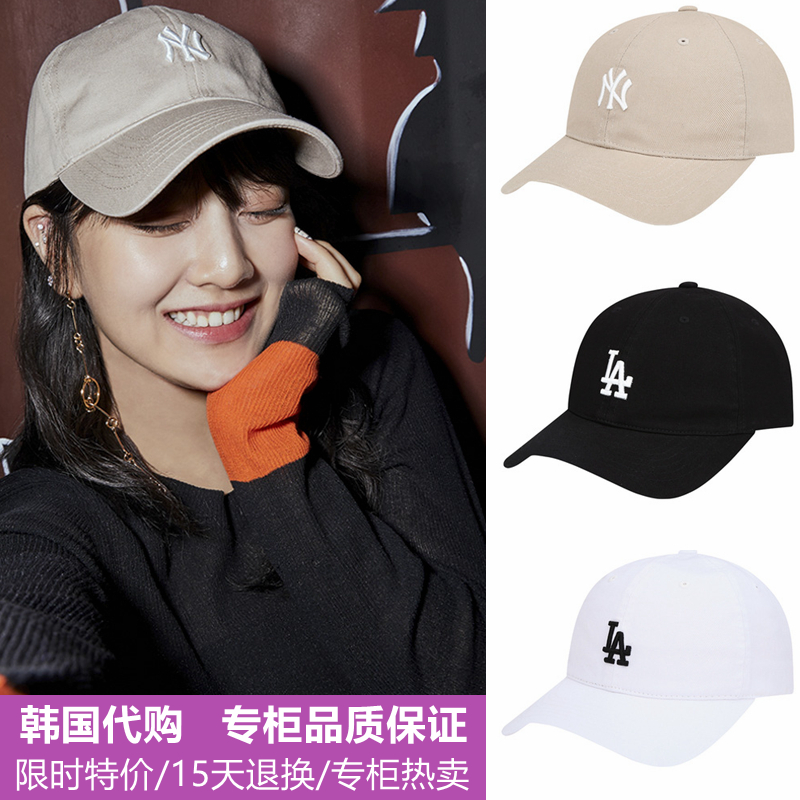 mlb官方旗舰官网帽子女夏季19新款la小标韩国情侣鸭舌帽男棒球帽