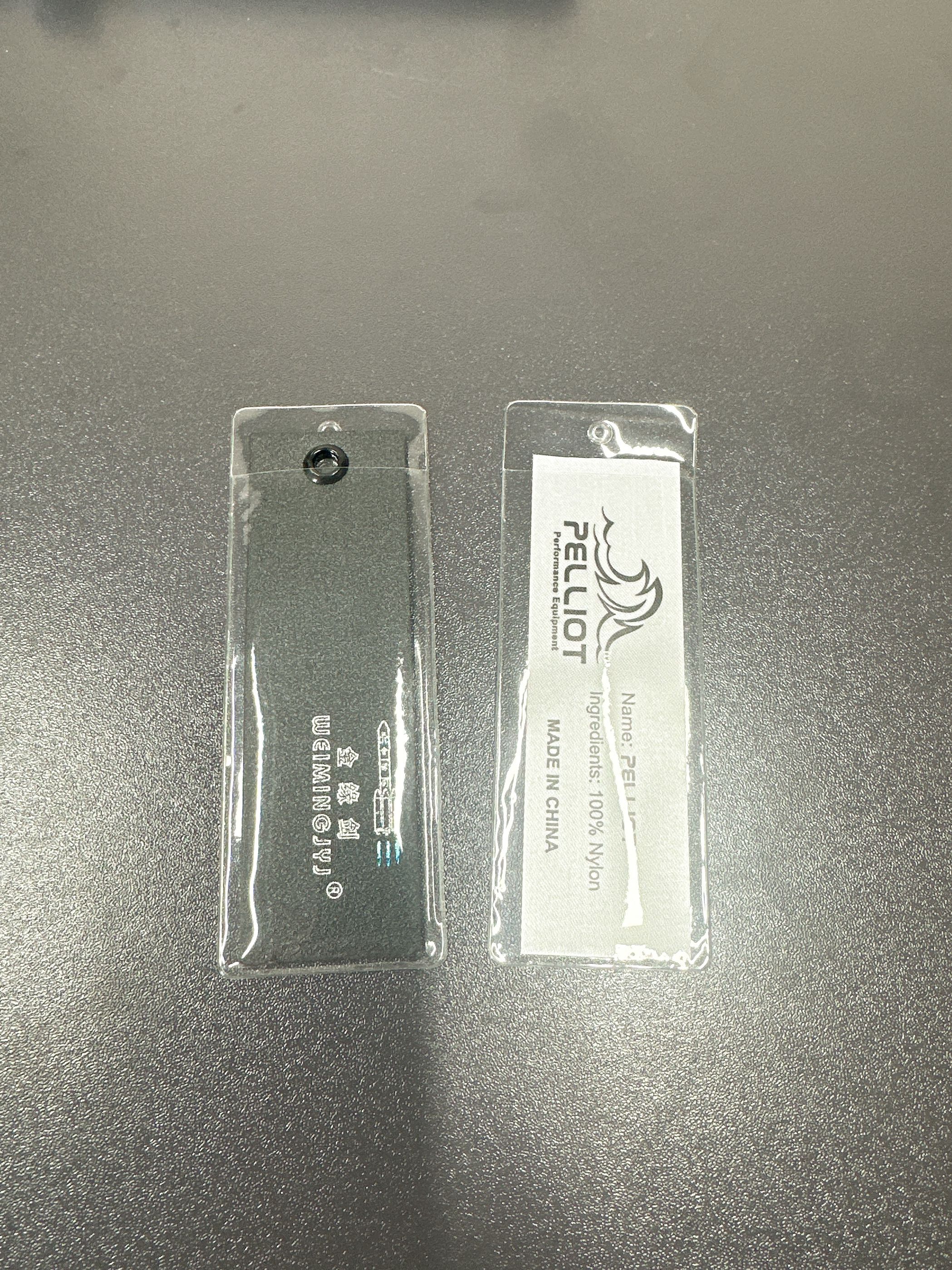 透明卡套袋领标袋吊牌套定做